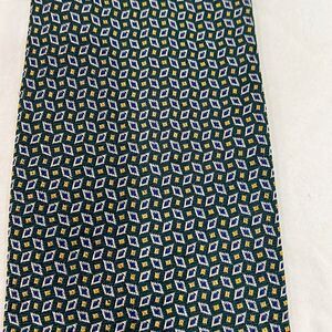 Lauren Ralph Lauren Men’s Tie - 100% Silk - green/blue